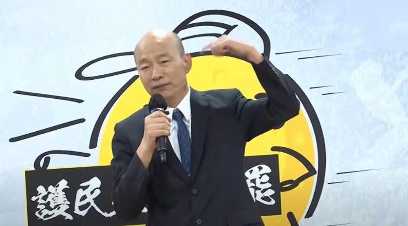 韩国瑜又发金句：一寸光阴一寸金，罢免原来发神经！韩国瑜今天（5日）出席罗智强的新