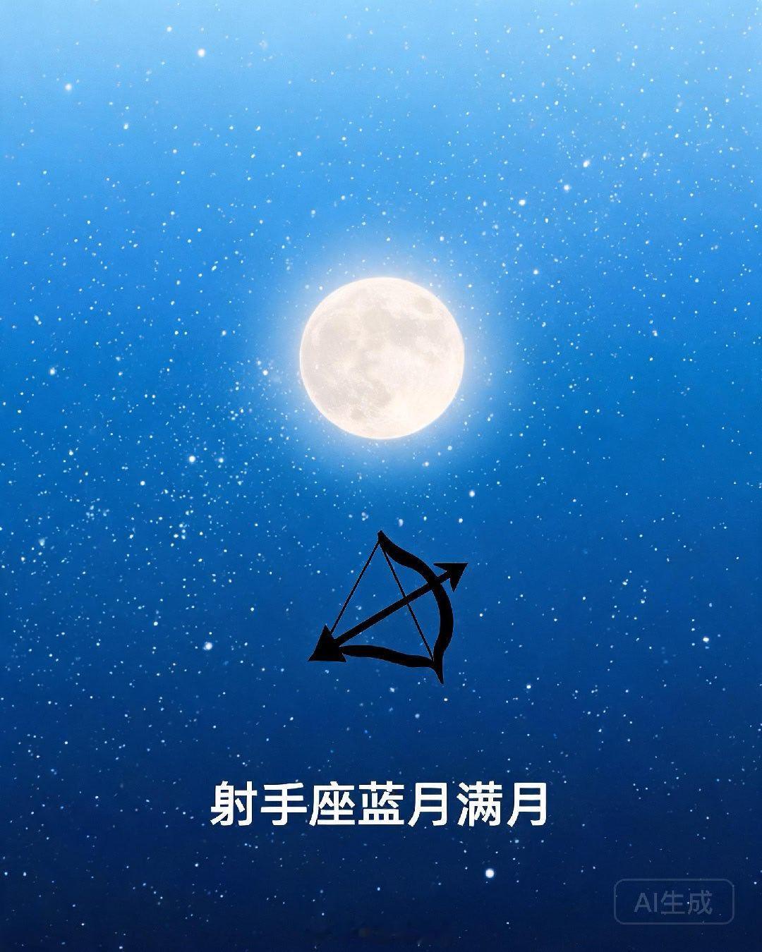 💡 午间干货｜射手座蓝月满月：一年一次的"人生重启键"━━━━━━━━━━━━