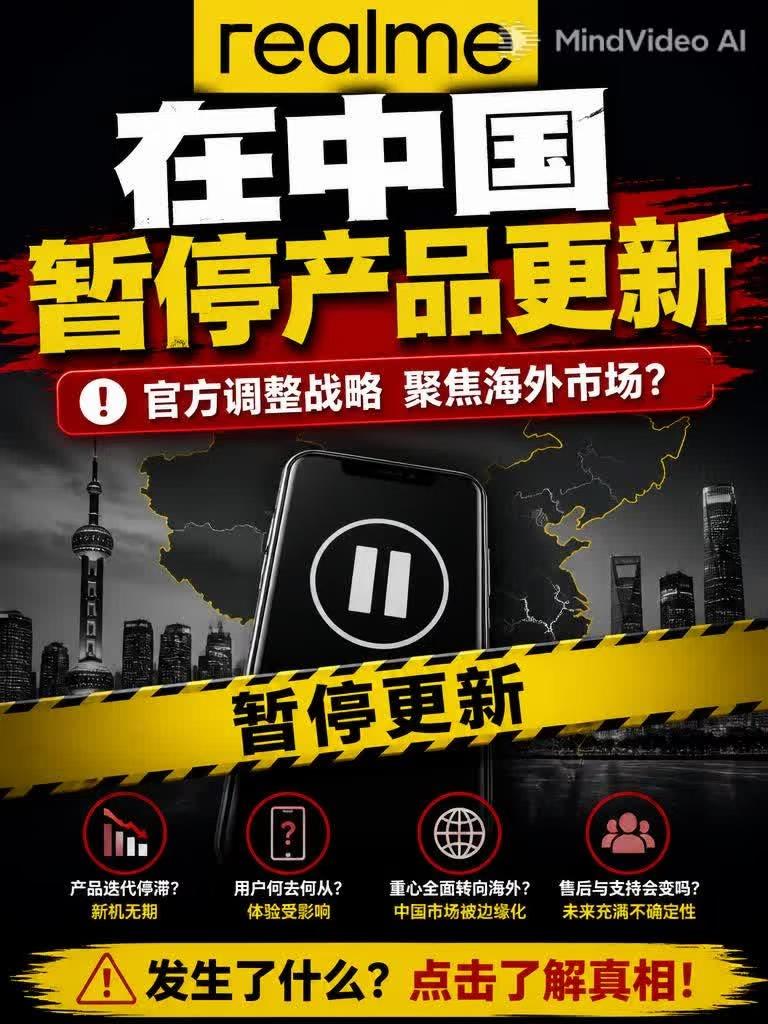 震惊！OPPO集团迎来超级大动作！realme停更
🚀 刚刚从OPPO官方获悉
