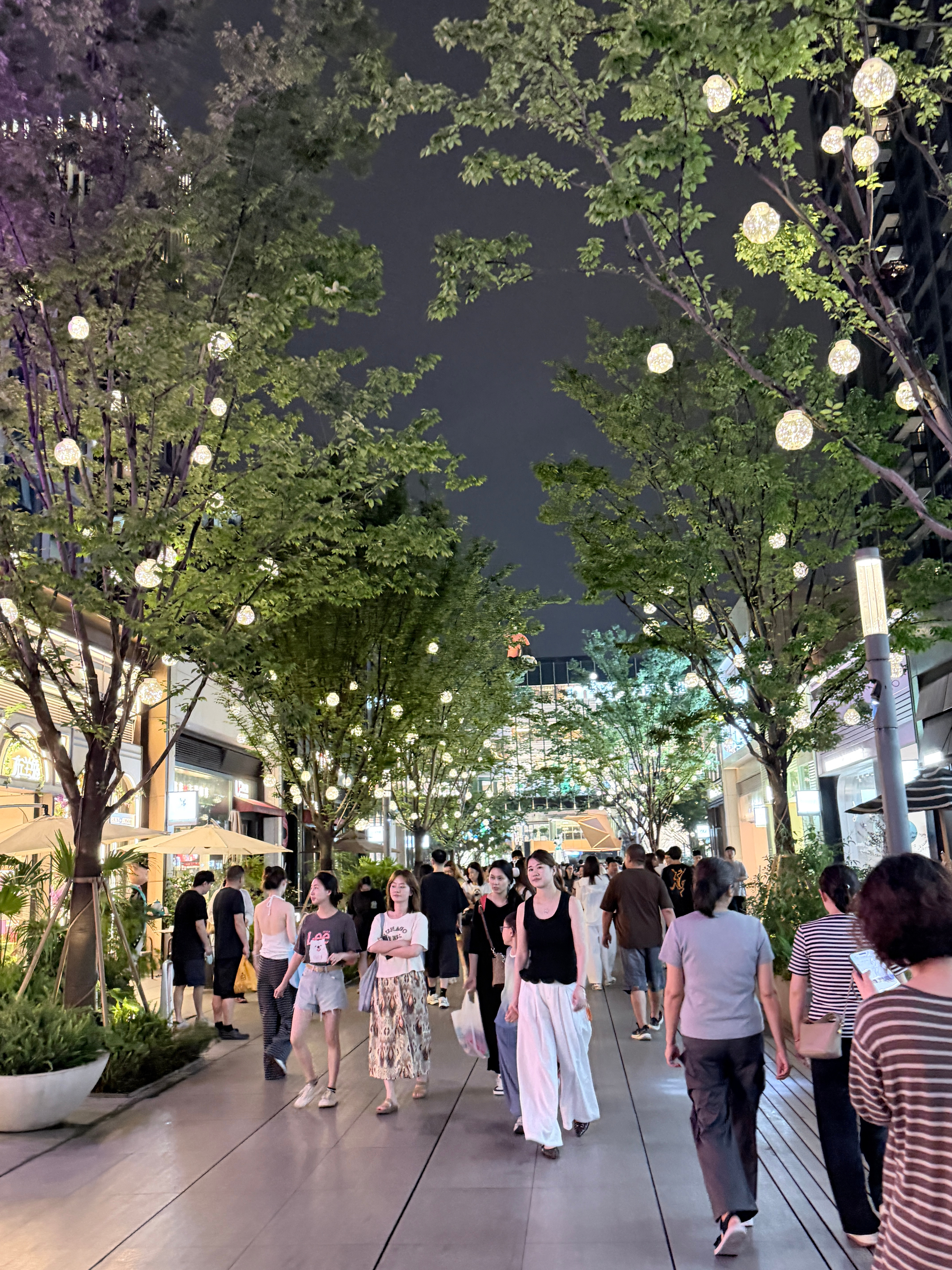 高能量朋友见面的每一次都是收获满满雨后的万象城散步真的很舒服 遇到好多可爱的小狗