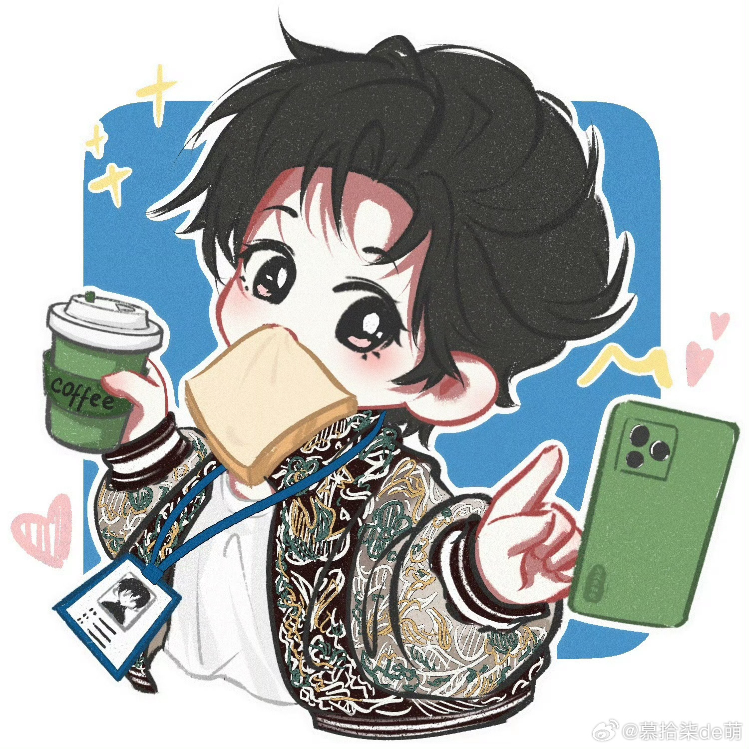 早安~上班啦终于周五咯想想明天就是周六可以睡个懒觉就很开心
