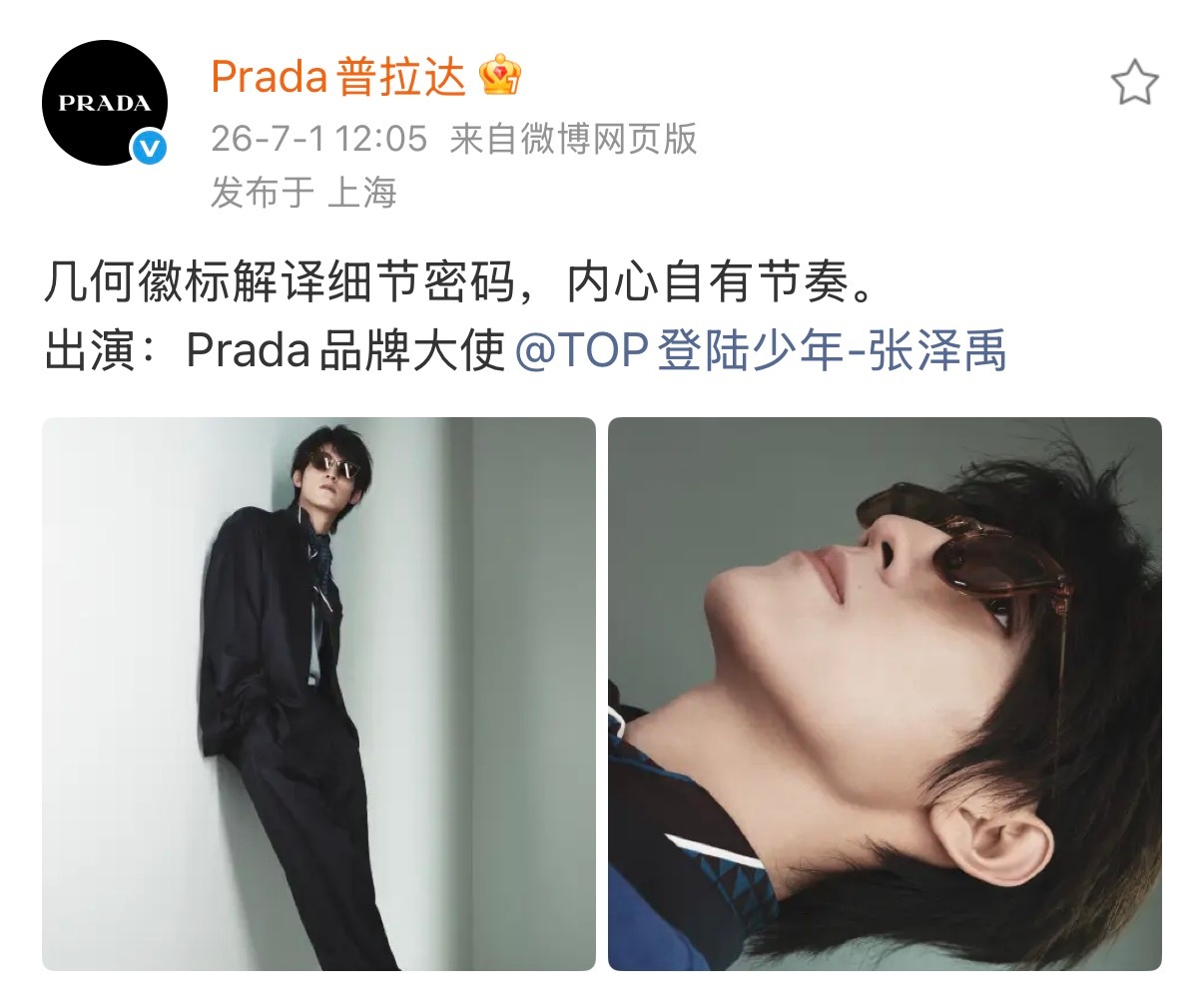 几何徽标解译细节密码，内心自有节奏说的像小宝子是隐藏大佬的感觉哈哈哈哈哈哈张泽禹
