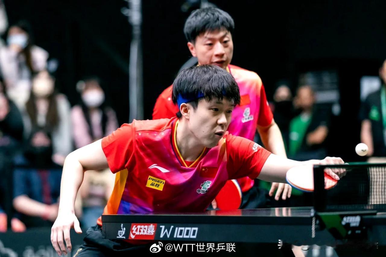 今晚19:45马龙/王楚钦与日本争夺男双冠军
WTT沙特大满贯男双半决赛：
1、