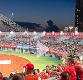 天现异象——8月1日建军节晚上，江西九江八里湖体育场，惊现战士云影！

8月1日