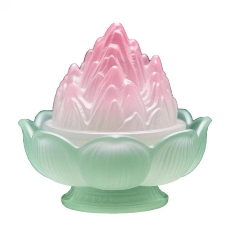 秦岭笑谈【荷花底座博山炉——以百年琉璃技艺，复刻一座会呼吸的“山水”】 曲阜师范