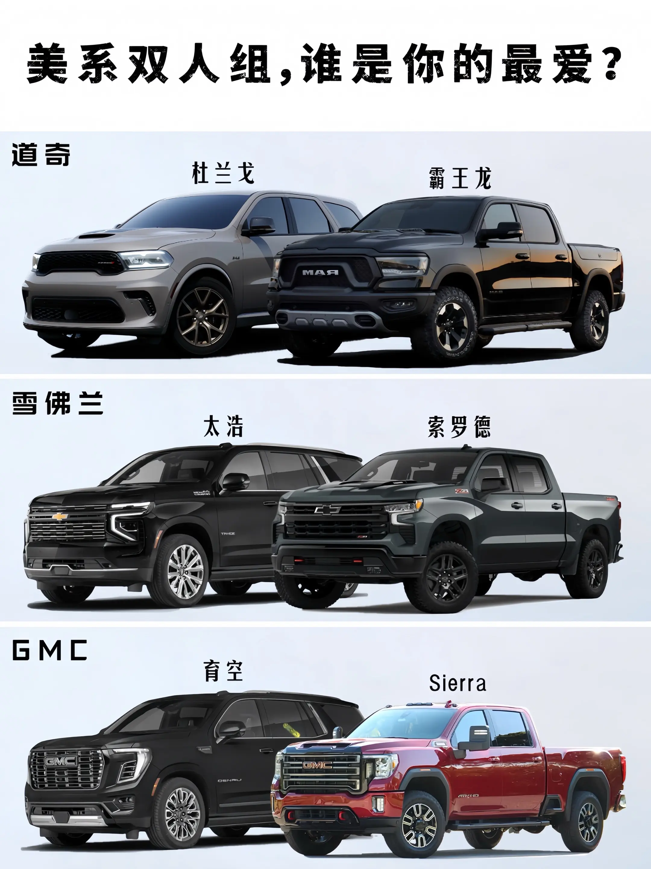 美系双人组，谁是你的最爱？