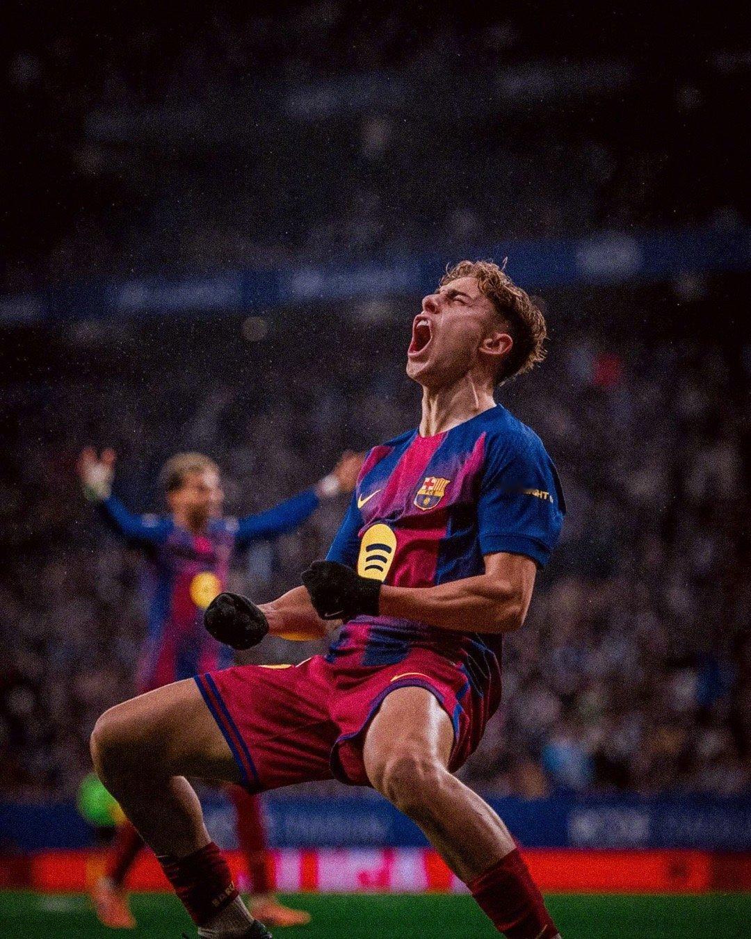 🅰️🅰️同城德比助攻梅开二度的费尔明说出了所有culer萨迷 的心声：巴塞罗