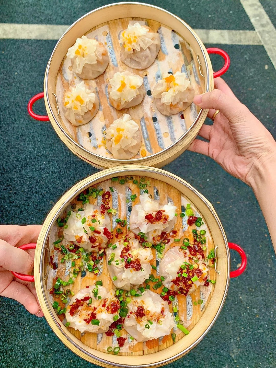 在长沙终于吃到了鲜肉灌汤烧麦！吼吼吃！