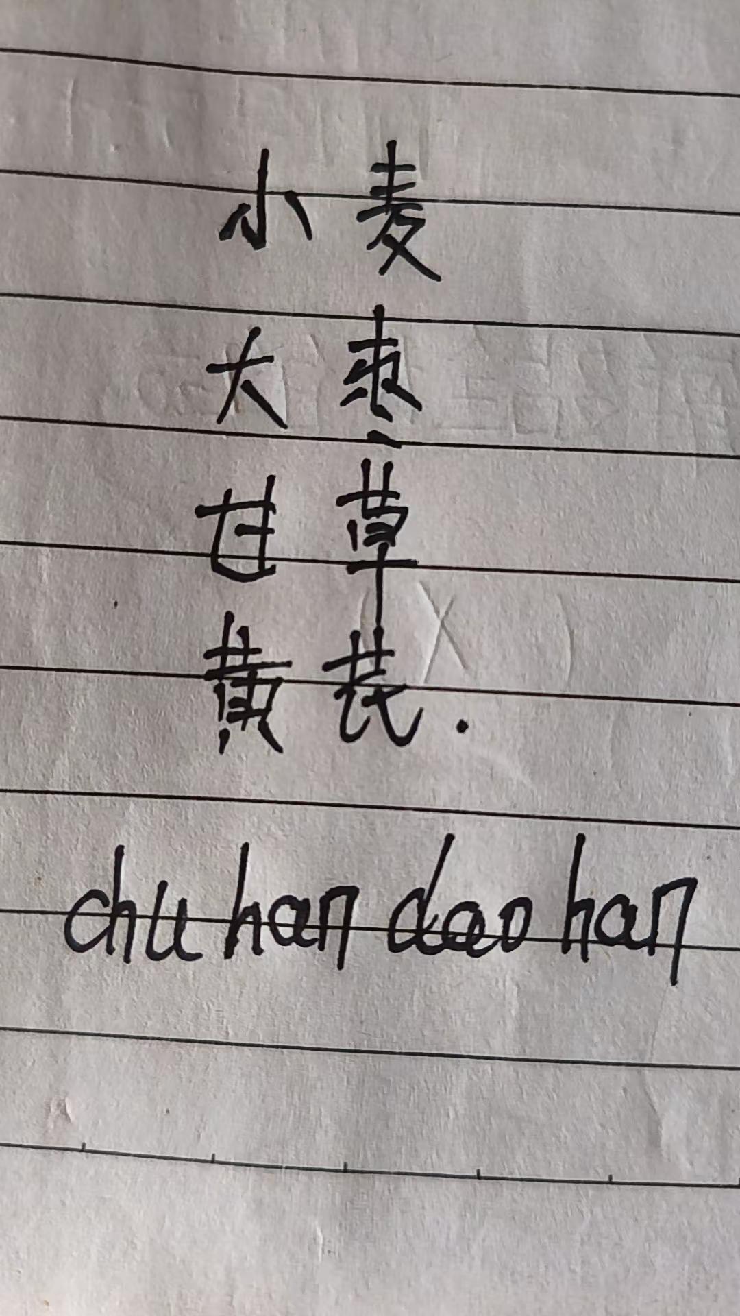 手写文字 老年人的生活@青禾爱健康