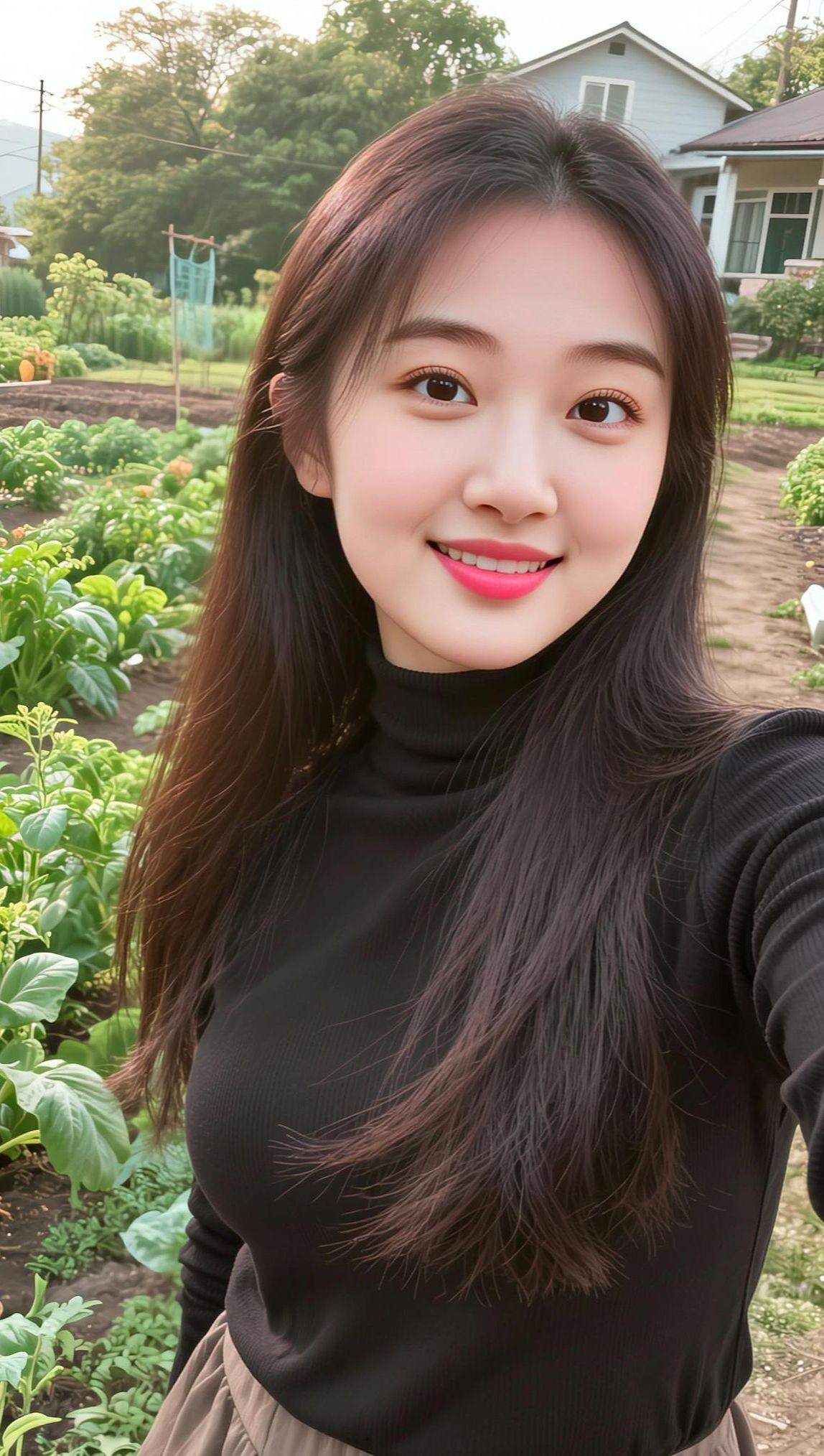 AI乡村自拍风 抖音ai创作 农村生活记录 乡村生活