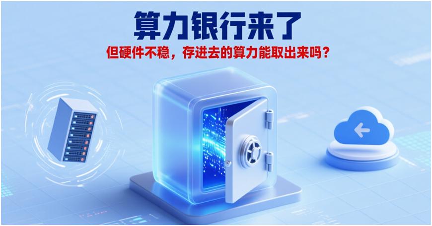 “算力银行”来了，但硬件不稳，存进去的算力能取出来吗？
最近行业出了个重磅政策：