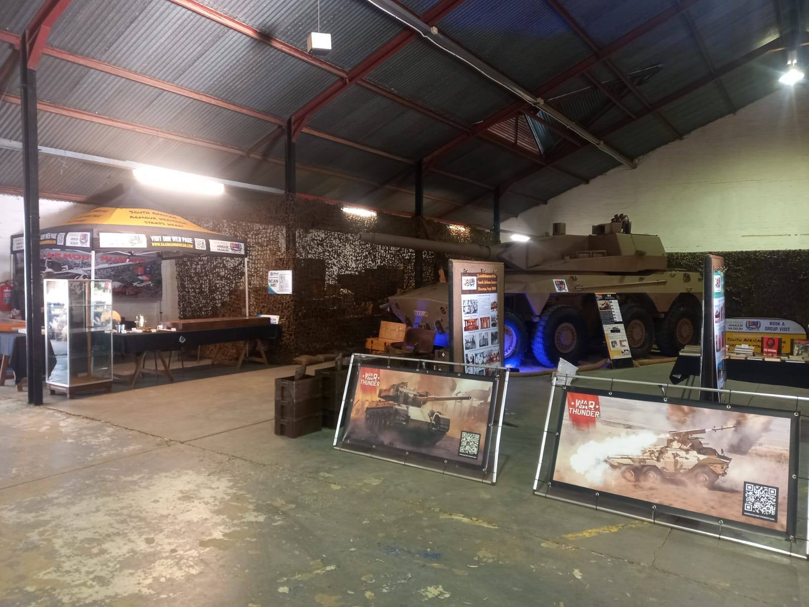 今年4月底在南非举行的2026年布隆方丹展览会上，南非装甲博物馆(SA Armo