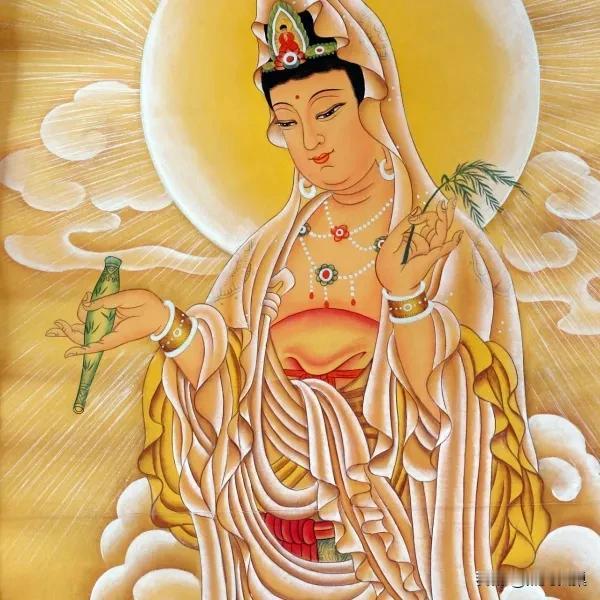 为何大势至菩萨为西方三圣中阿弥陀佛的右胁侍者？

西方三圣中，中间是西方世间无上