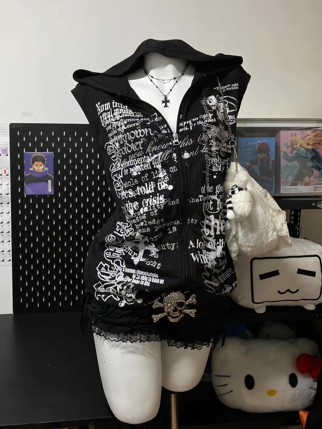 古着vintage 亚文化穿搭 千禧辣妹 朋克风 日系穿搭