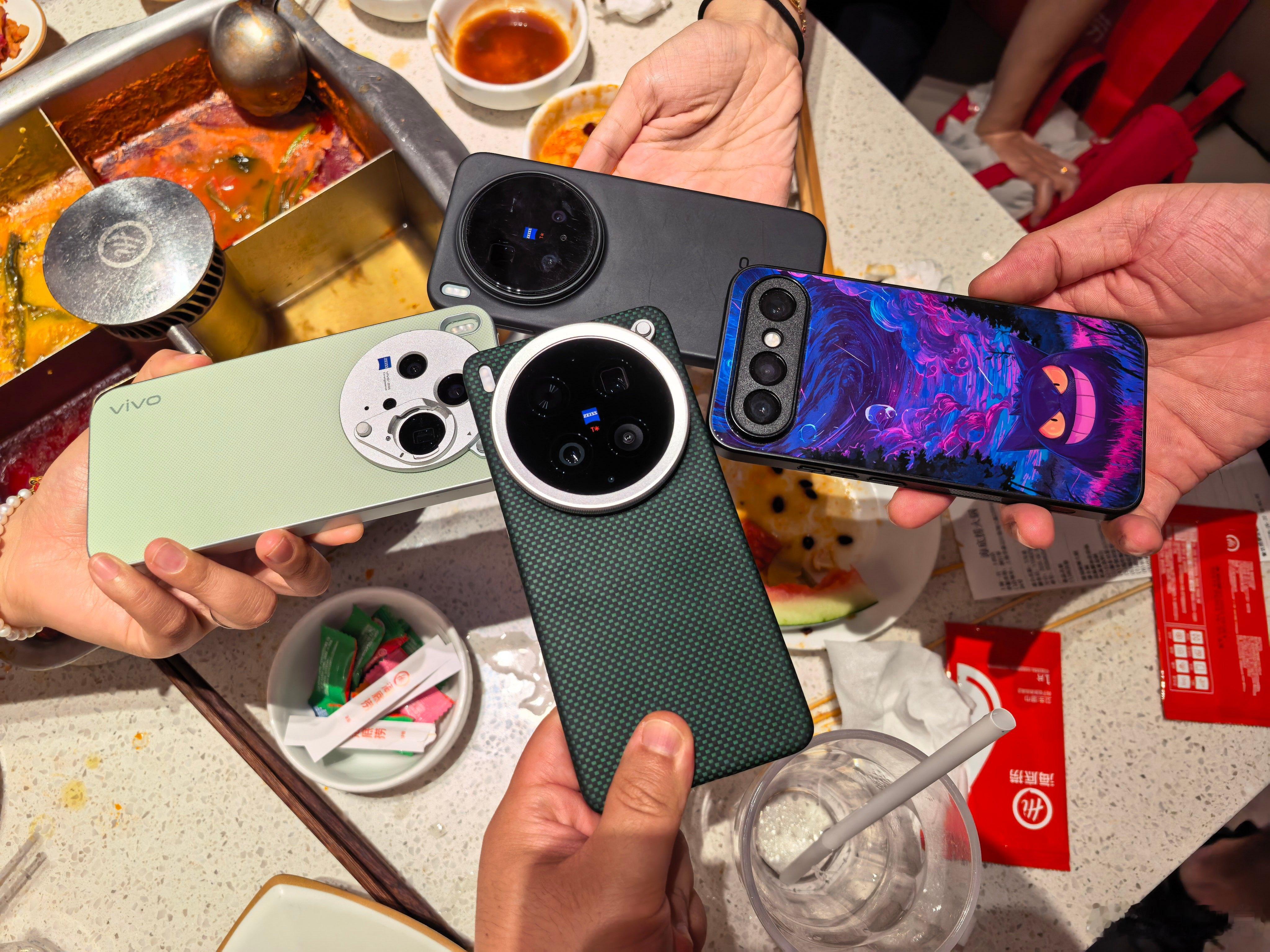 一桌人全是vivo，真爱了。
