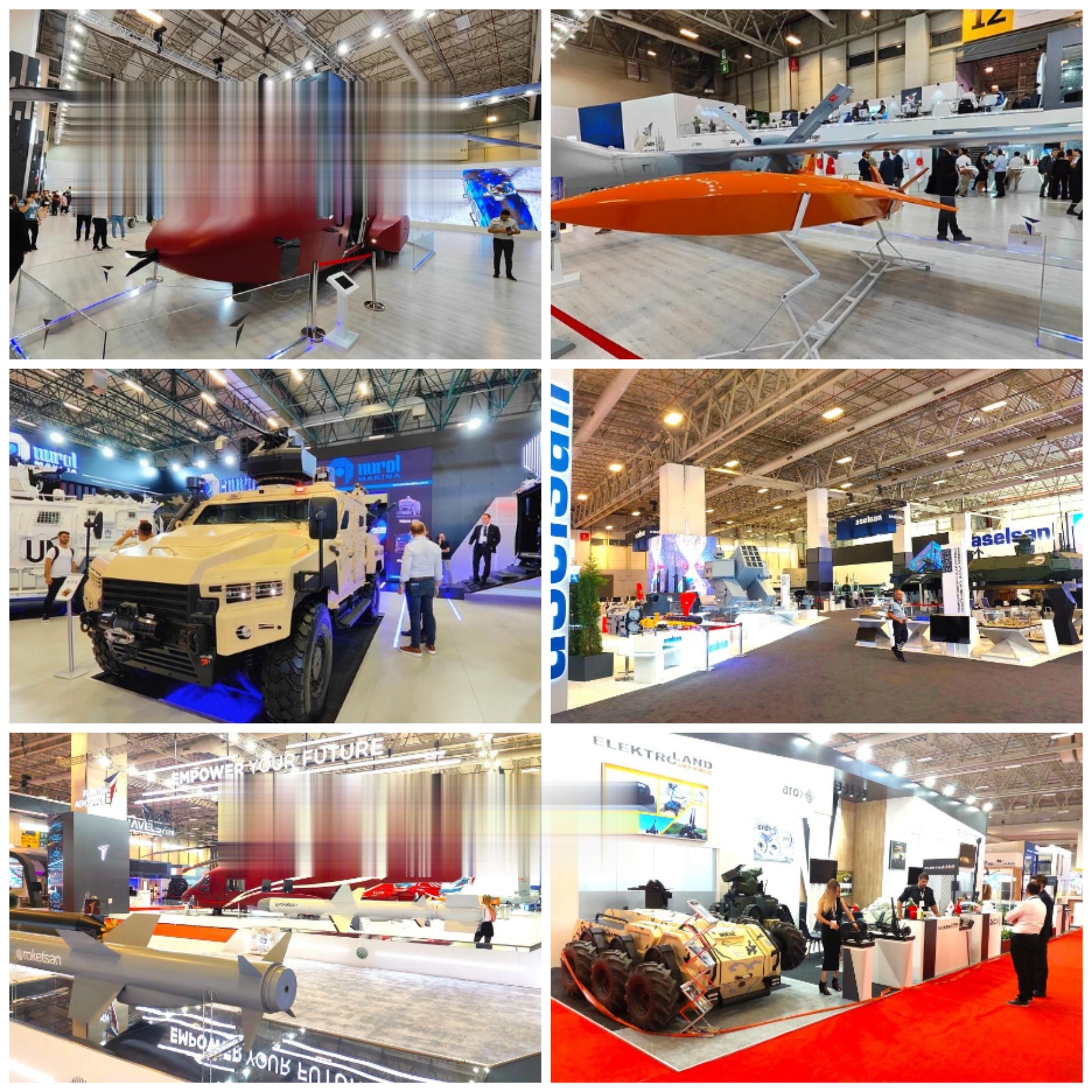 IDEF-2023展会各种新图，关于这次展会上的陆地防空武器系统，过段时间应该会