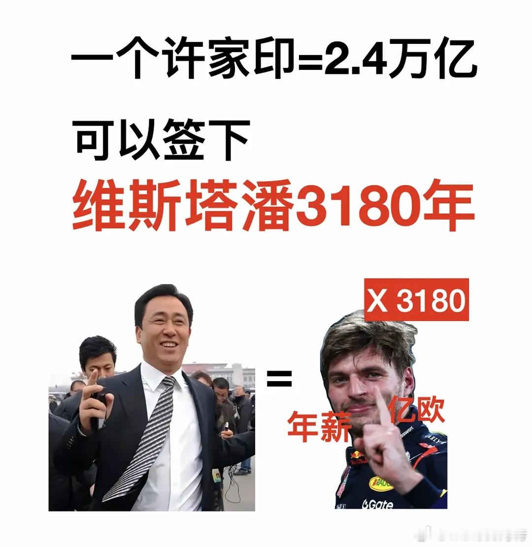 一个许家印可以签约潘子3180年许家印 退赔优先