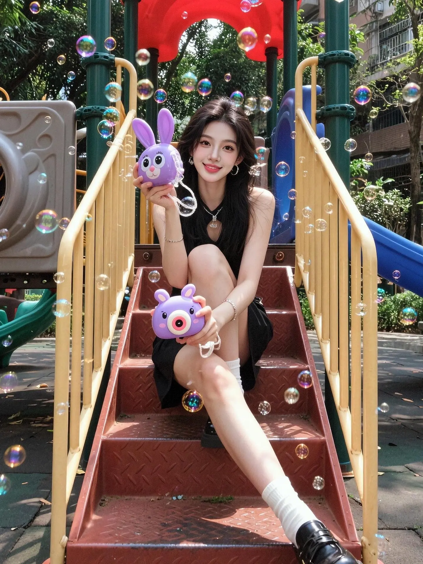 AI泡泡童趣照 随变ai随便玩 玩法合伙人计划 ai创作 随变一拍都很夯