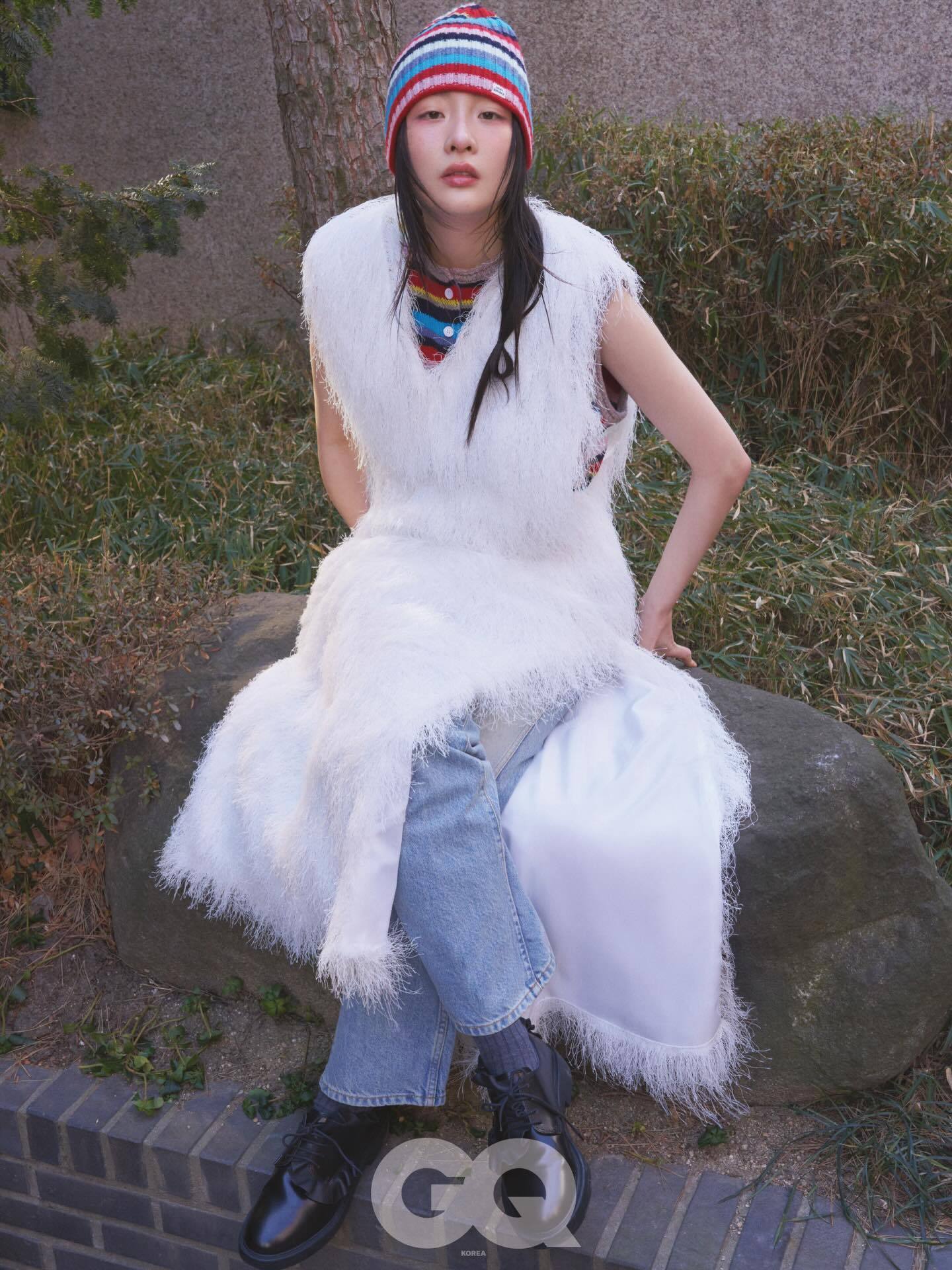 金敏荷 × GQ Korea March 2026 📷：Hwang Byeon