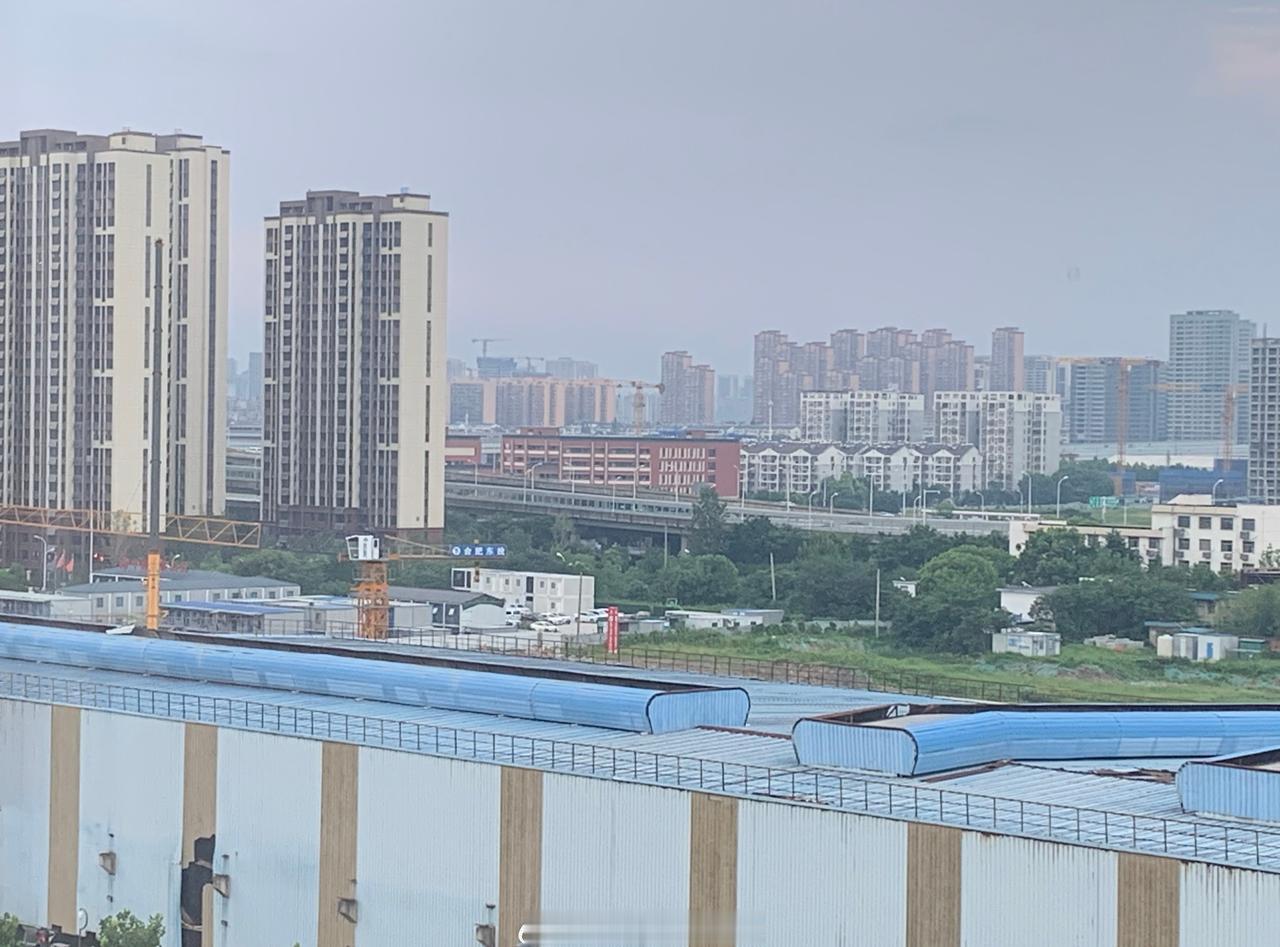 氢能源上塔吊了~合肥东部新中心 ​​​