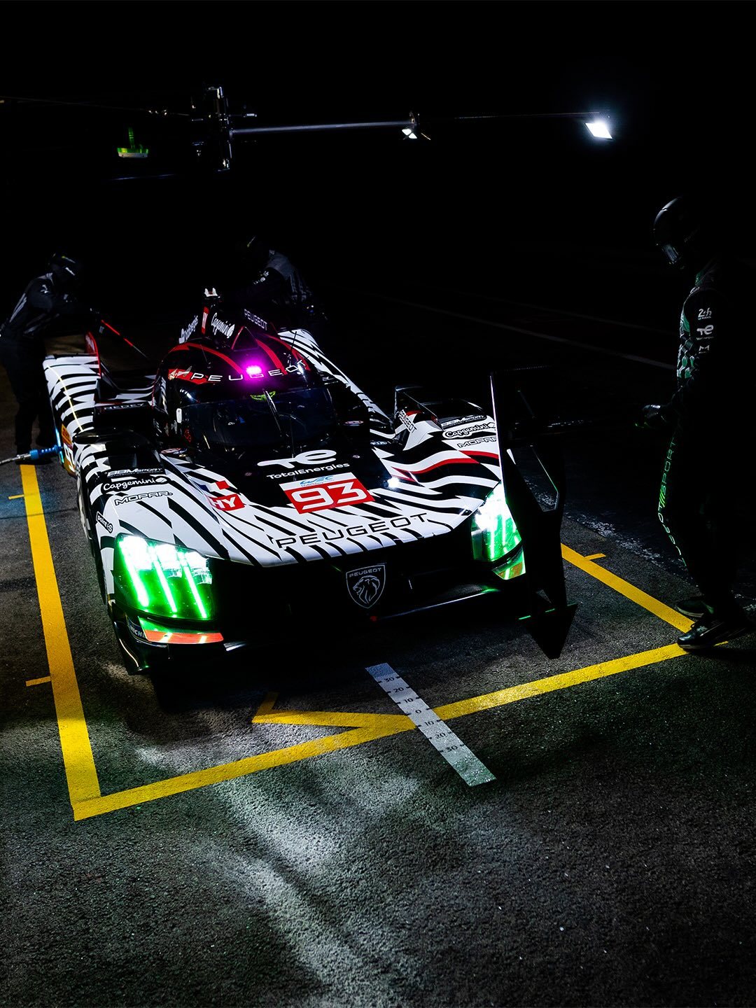 2026赛季的斑马9X8在波尔蒂芒完成首测✅WEC勒芒24小时耐力赛