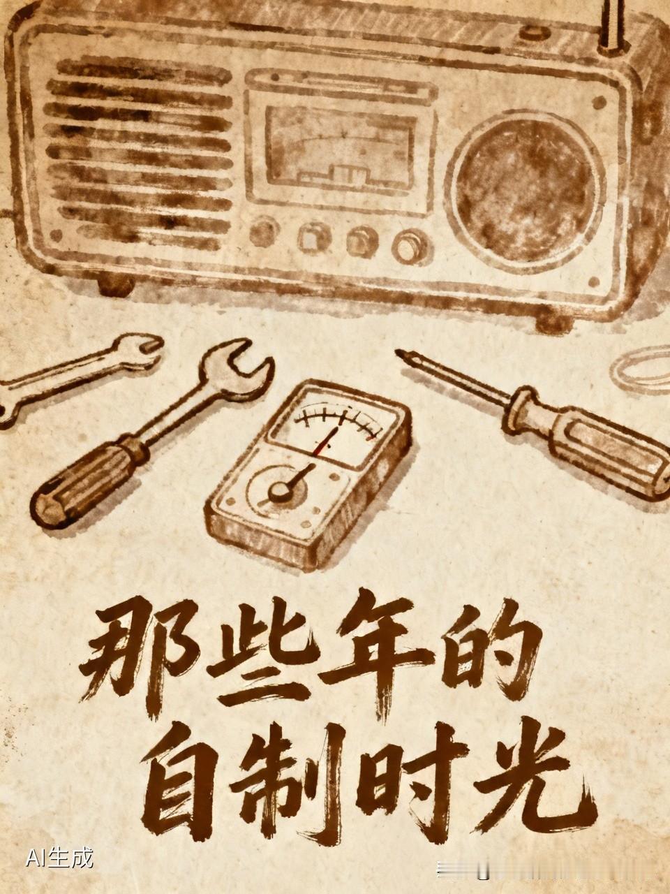 你说的太对了！这里文章说的，只是一种对那时无线电爱好者的构思与制作的参考与怀念，