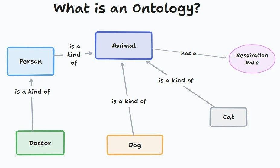 在AI领域，Ontology（本体论） 是一个核心概念，它源自哲学，但在计算机科