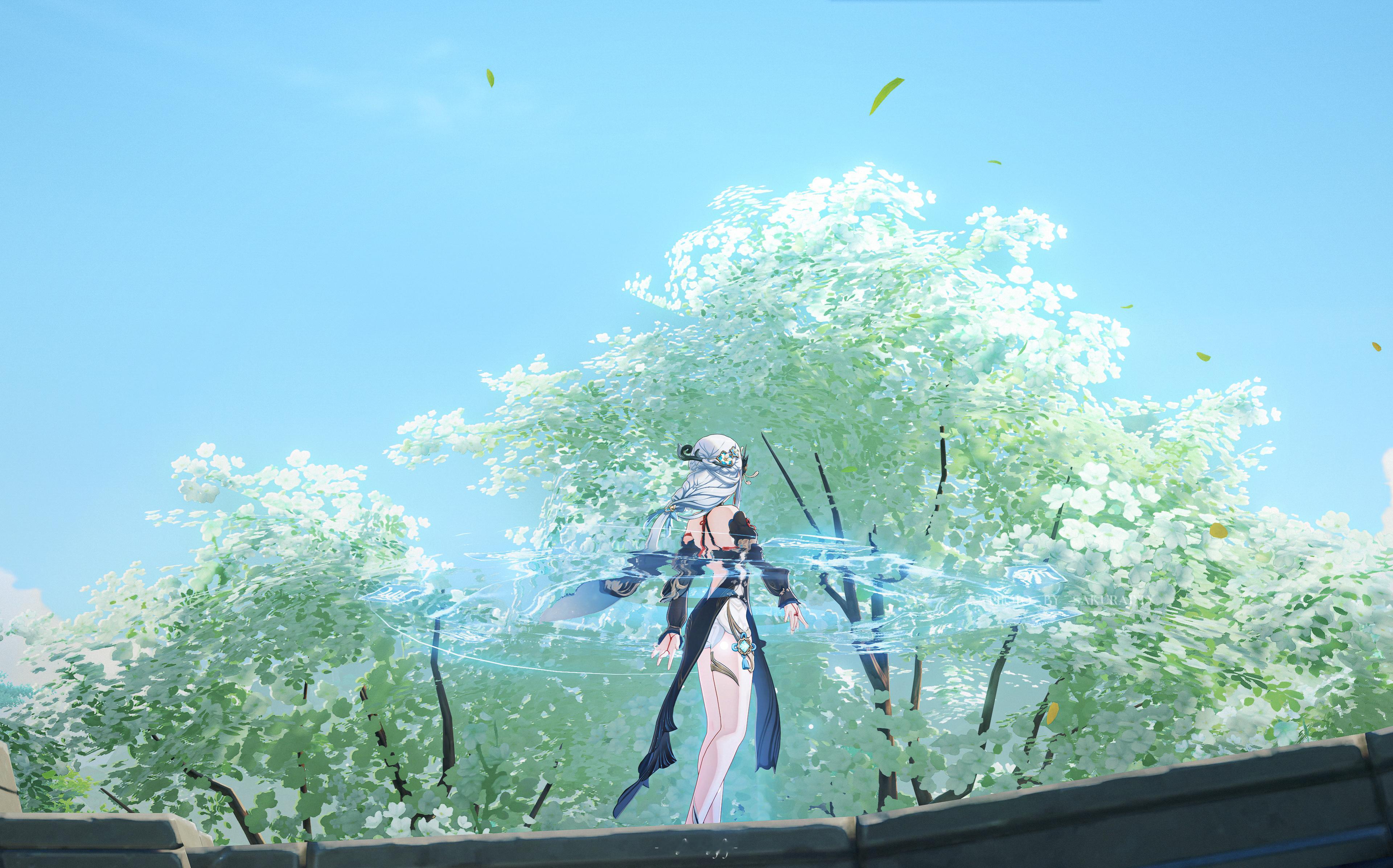 #原神[超话]##原神4.4版本二创##原神4.4版本#「往事暗沉不可追」看见申