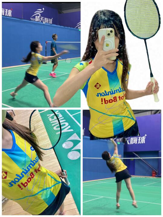 谁懂！太久不打球🏸高远都拉不到位了！