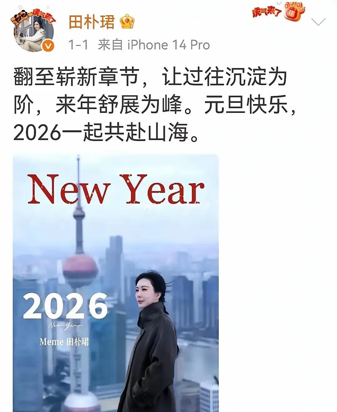 田朴珺新年发文，一句“老王成了过往台阶”，瞬间引爆了所有揣测。
英雄迟暮，美人关