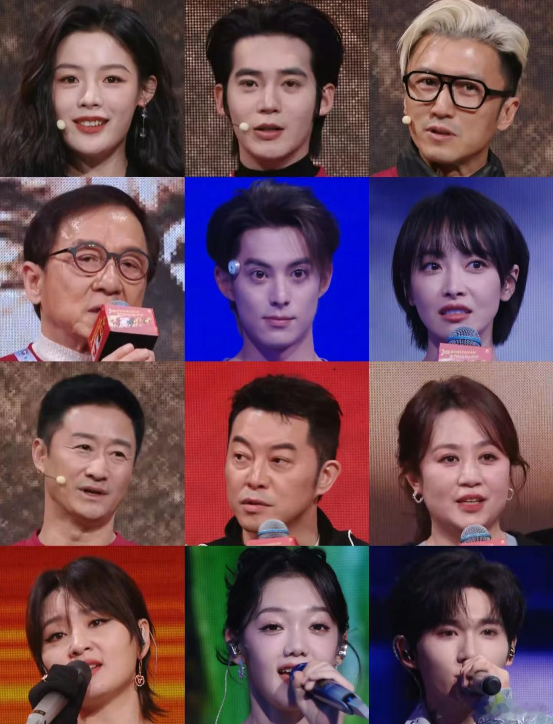 2026 中国电影新春嘉年华直播怼脸截图惊蛰无声：易烊千玺、朱一龙、宋佳、刘耀文