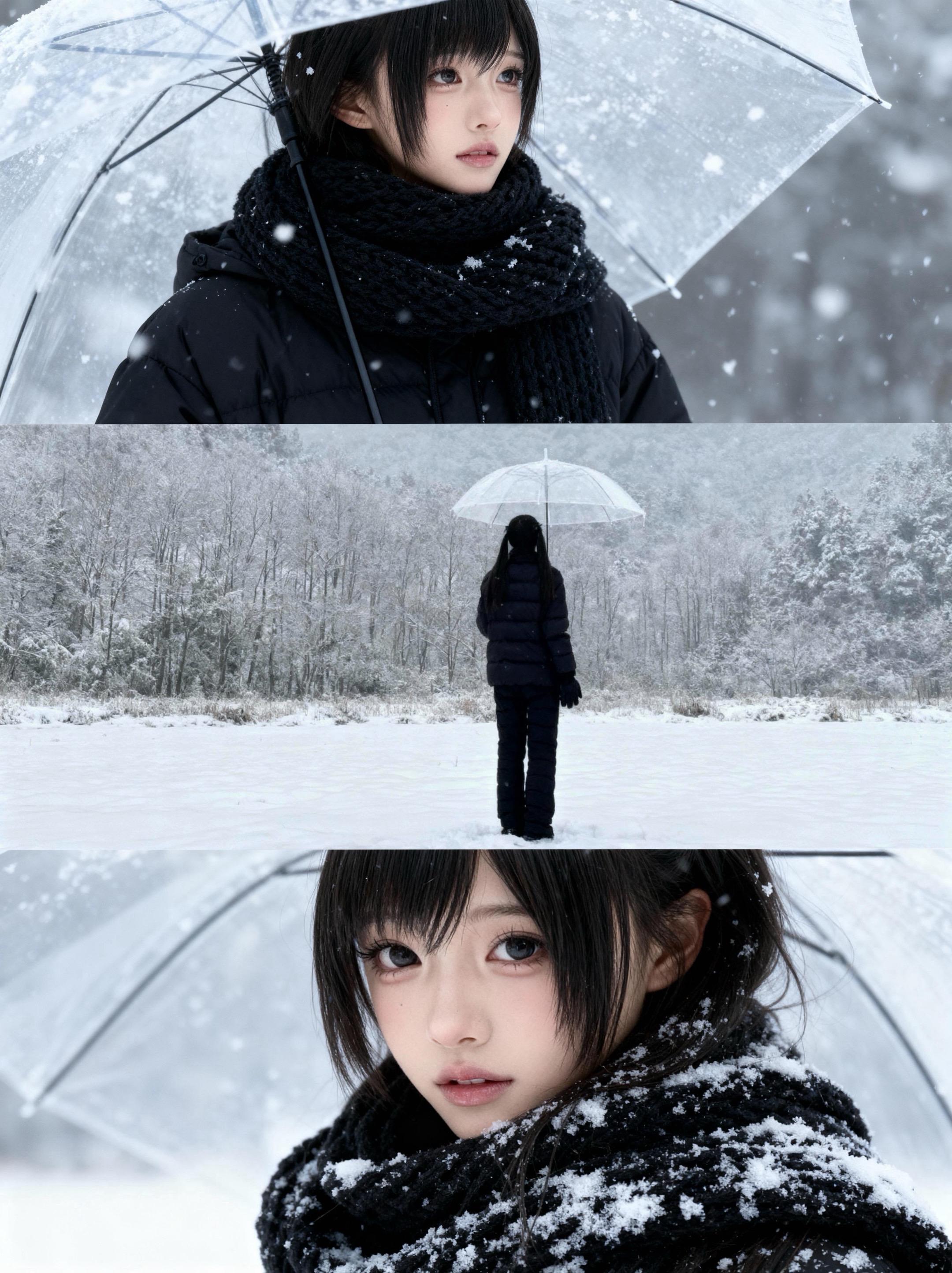 藤井树，你还好吗。邪修ai雪景弥补了重庆不下雪的遗憾