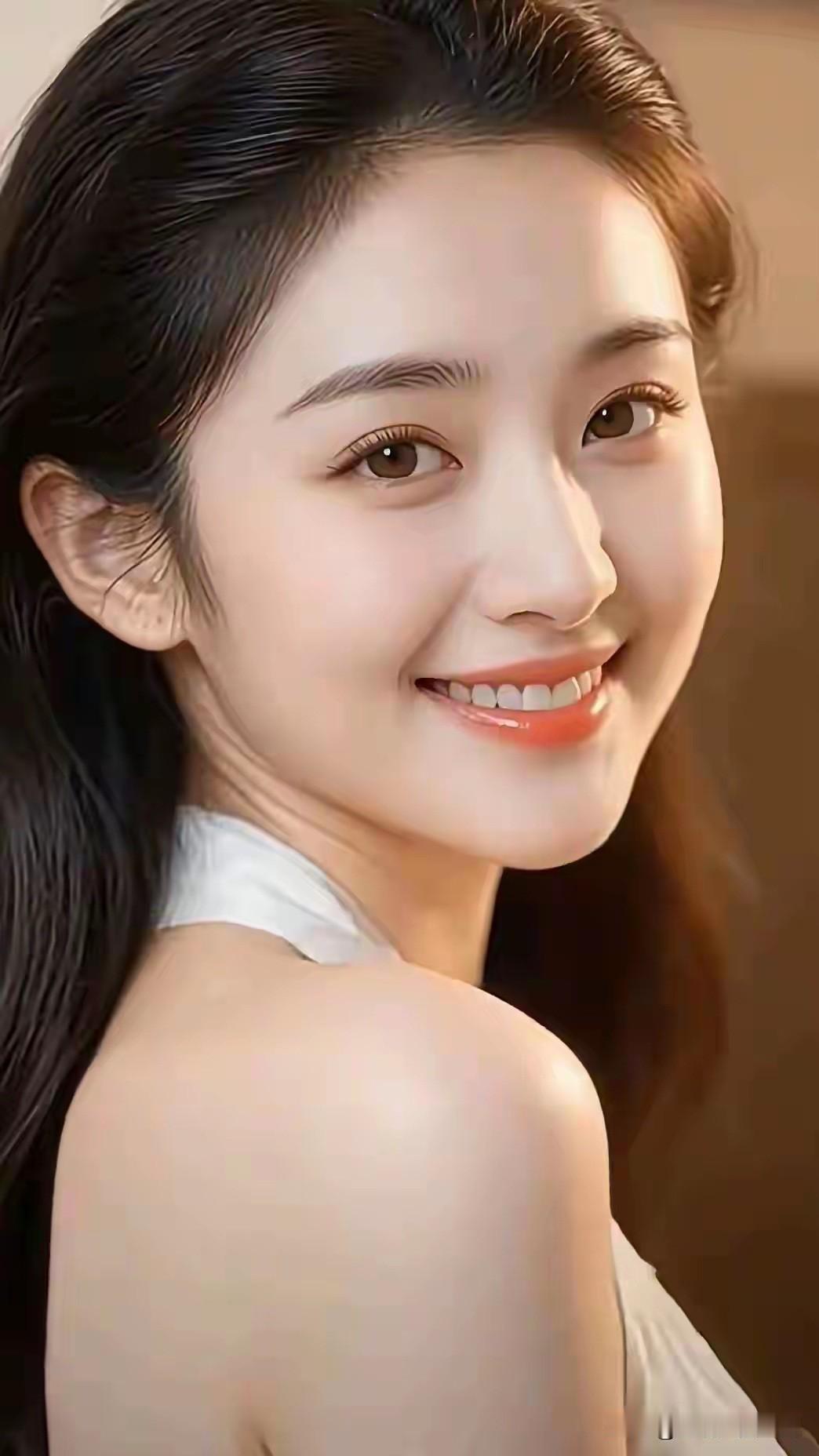 笑靥如花，倾国倾城。有哪些女生日常好看的穿搭可以借鉴 甜美笑容，温柔眼眸，元气满