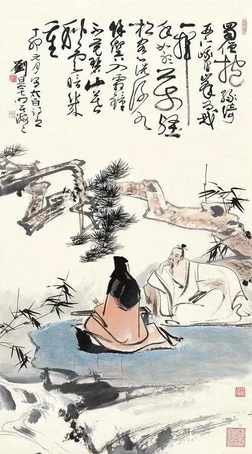 听蜀僧濬弹琴 /李白

蜀僧抱绿绮，西下峨眉峰。
为我一挥手，如听万壑松。 
客