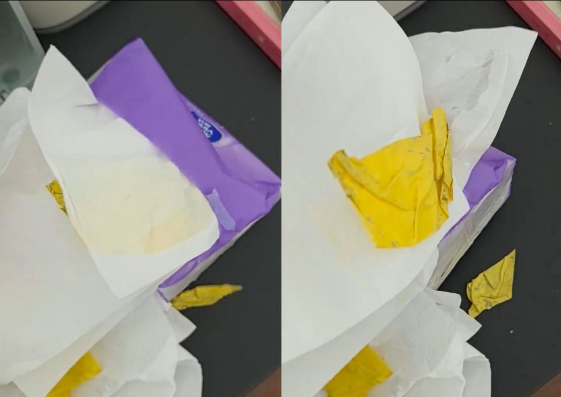 维达纸巾惊现黄色异物，品牌信任危机何解？​​维达抽纸被曝夹带黄色污渍异物，看似个