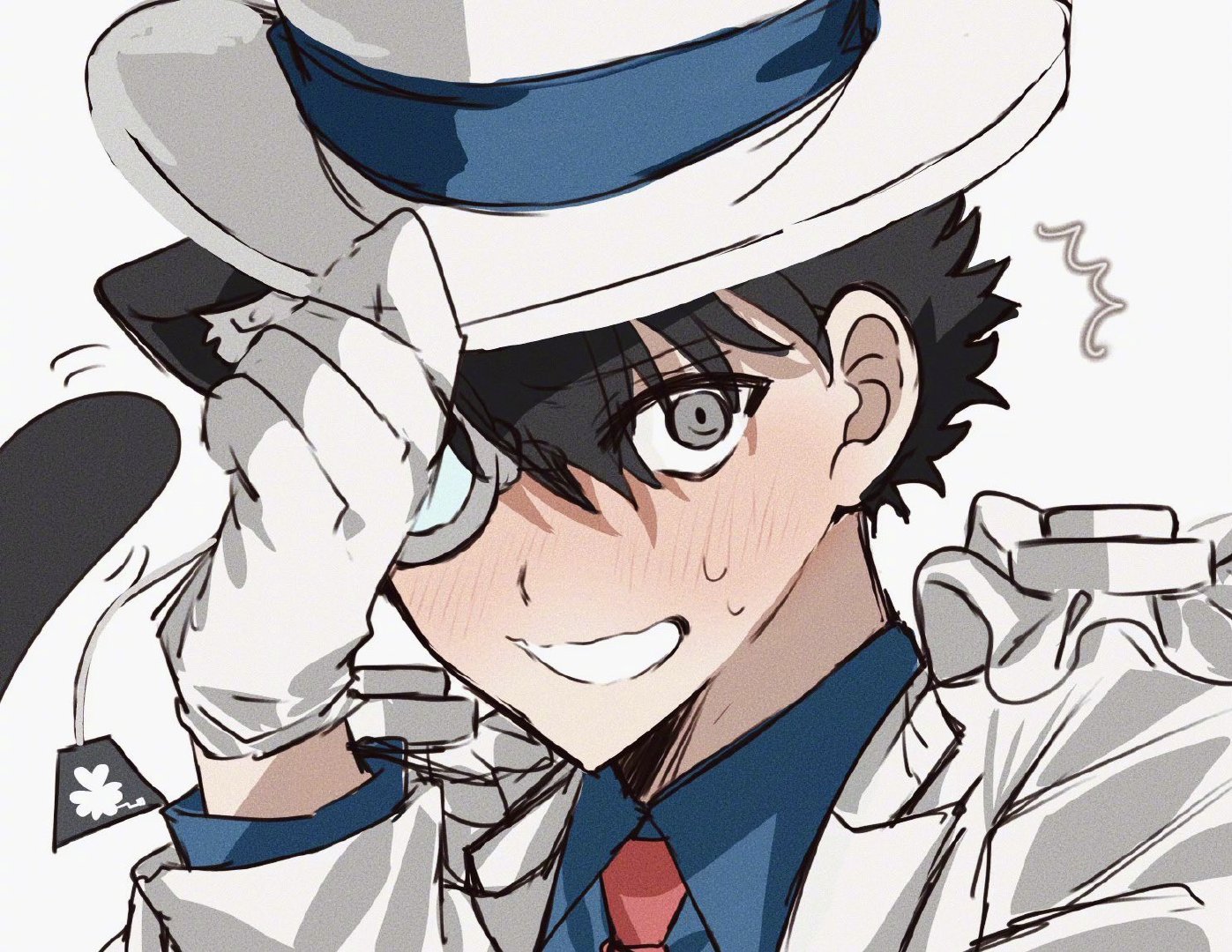 「名侦探柯南」 基德sama！[求关注][求关注] X.Ameyu___  #怪