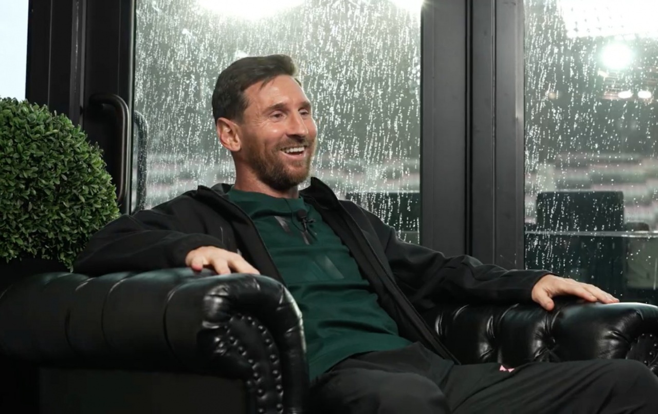 【爱了小梅】梅西￼接受Luzu TV的Nadie dice nada访谈节目。梅