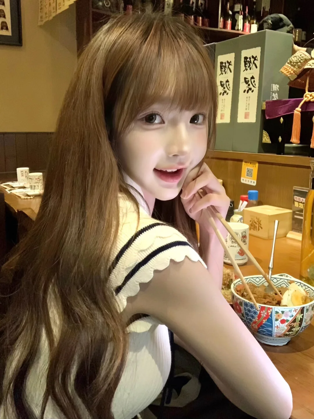 搭子给我拍的餐厅照片