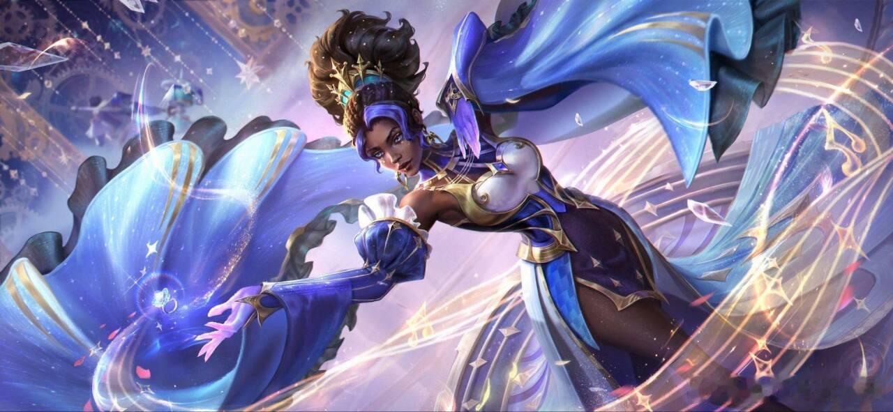 告白乐章·情声 梅尔，不一样的异域风格峡谷保时捷车主报到LOL手游星速竞逐皮肤