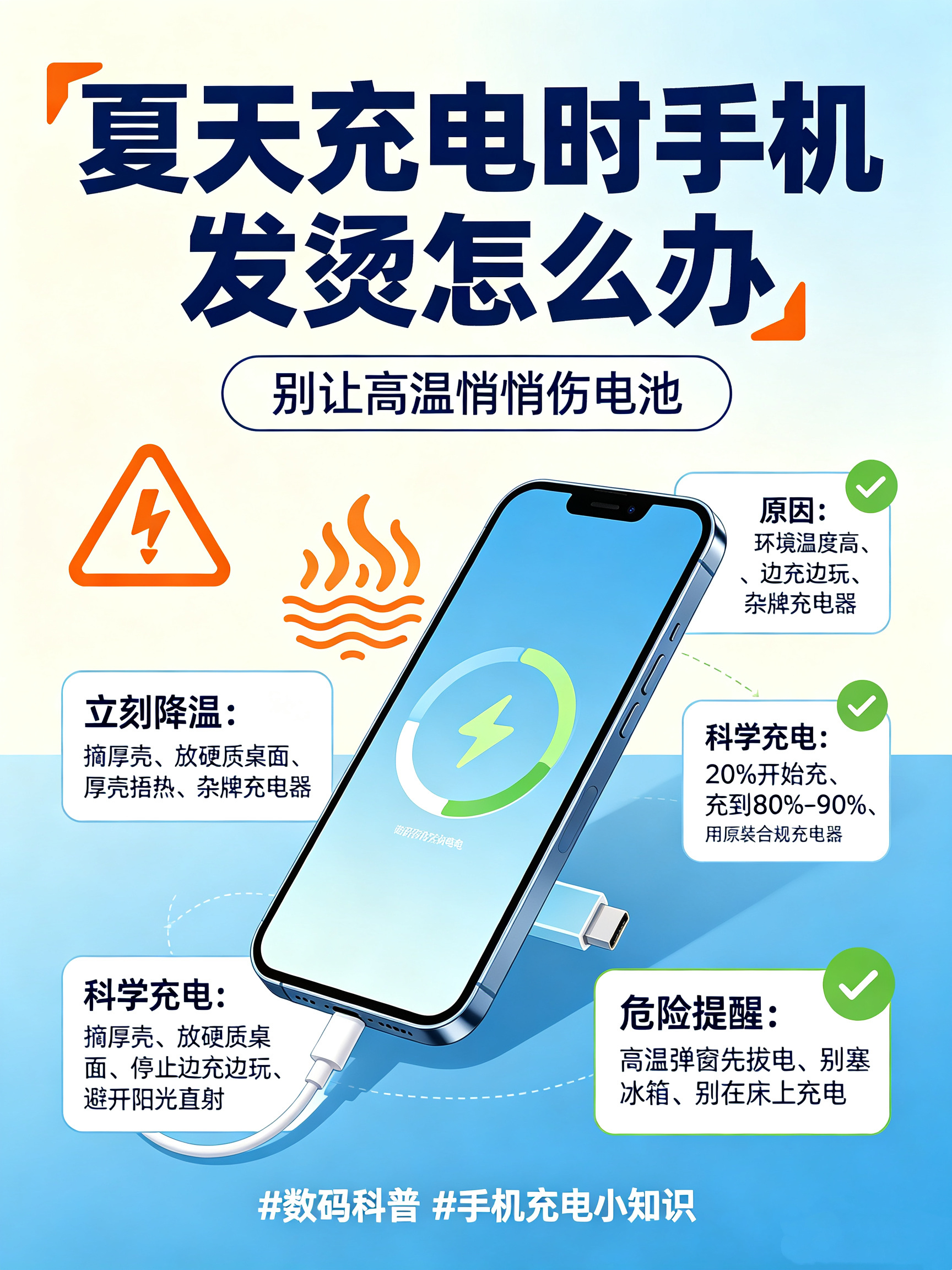 夏天充电时手机发烫怎么办 夏天一充电手机直接化身“烫手山芋”🌡️高温不仅用着难