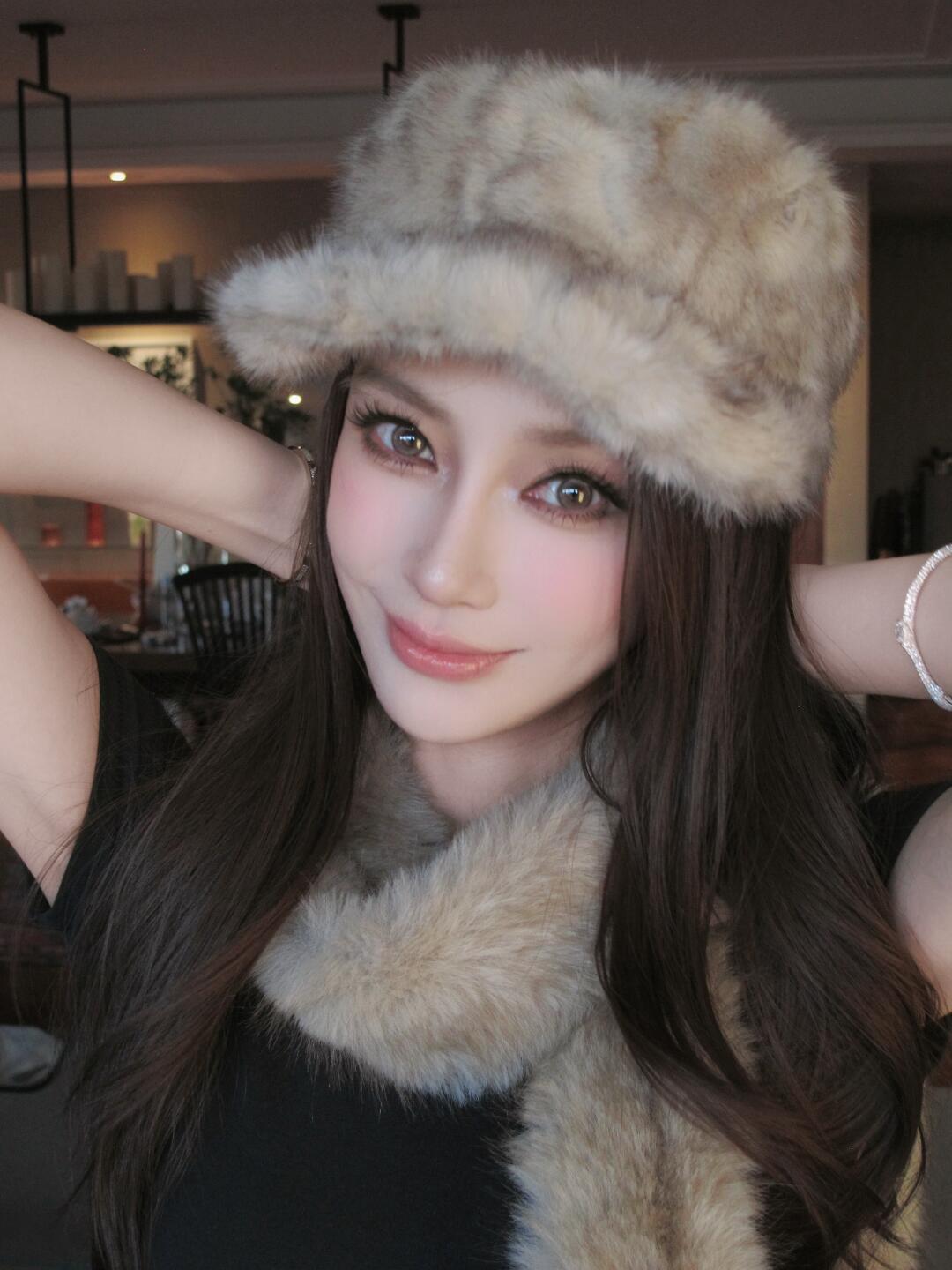 内娱美神Angelababy混血妆容ccd营业图 美成啥了