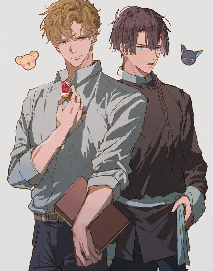 #夏日次元盛典#​​​#魔卡少女樱# 小可&斯比拟人 [心][心] ​​​