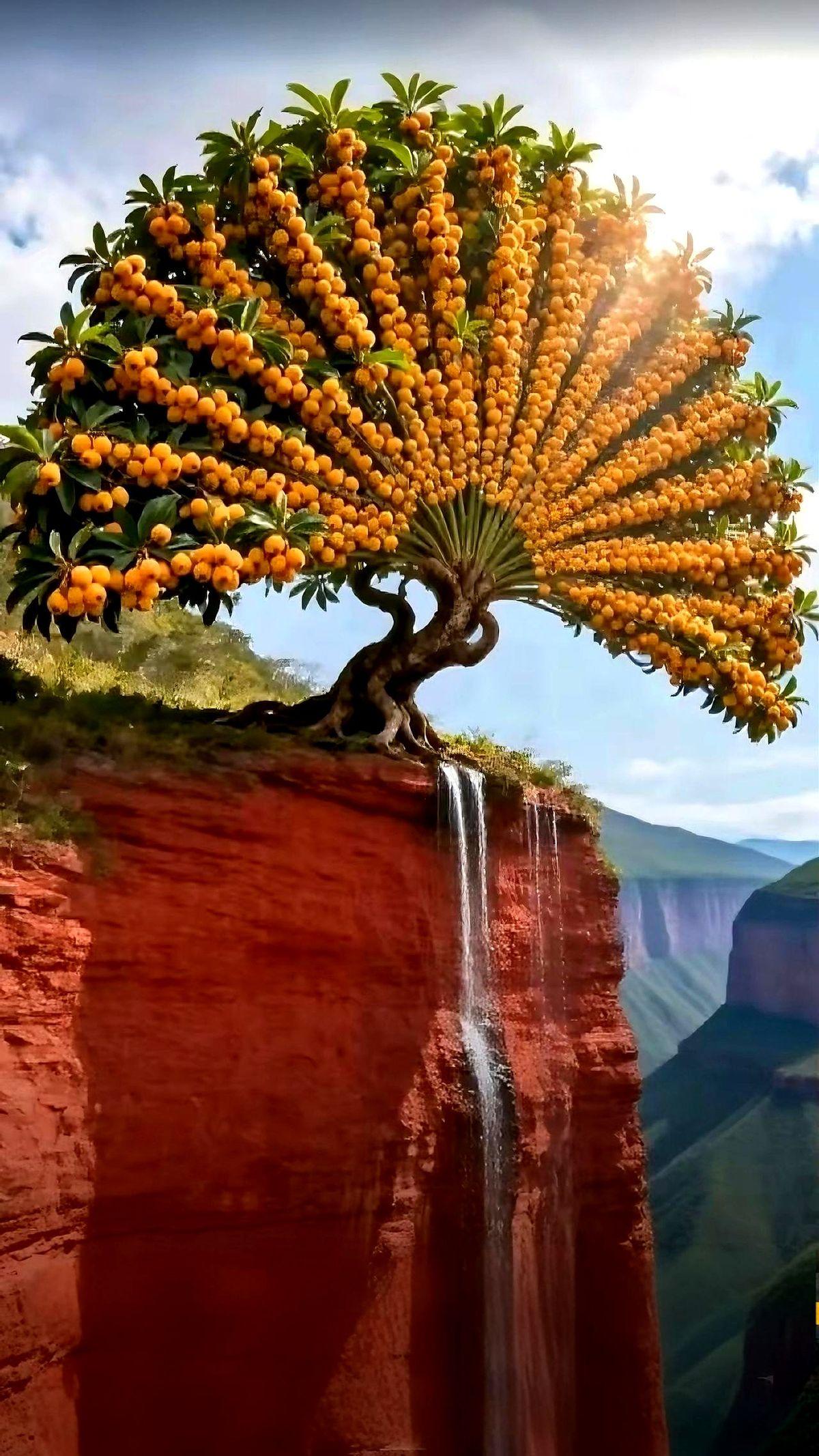 “石头缝里也能榨出糖水？”

第一次听护林员老周说，红崖壁有棵枇杷树，旱了三个月