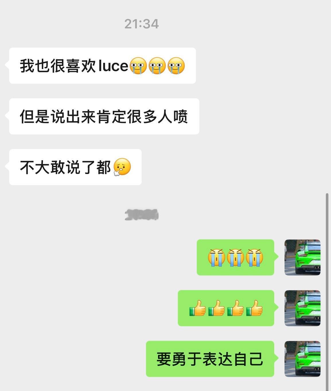 我的投票显示有80%觉得法拉利LUCE很丑但昨天有粉丝私信给我说：他很喜欢LUC