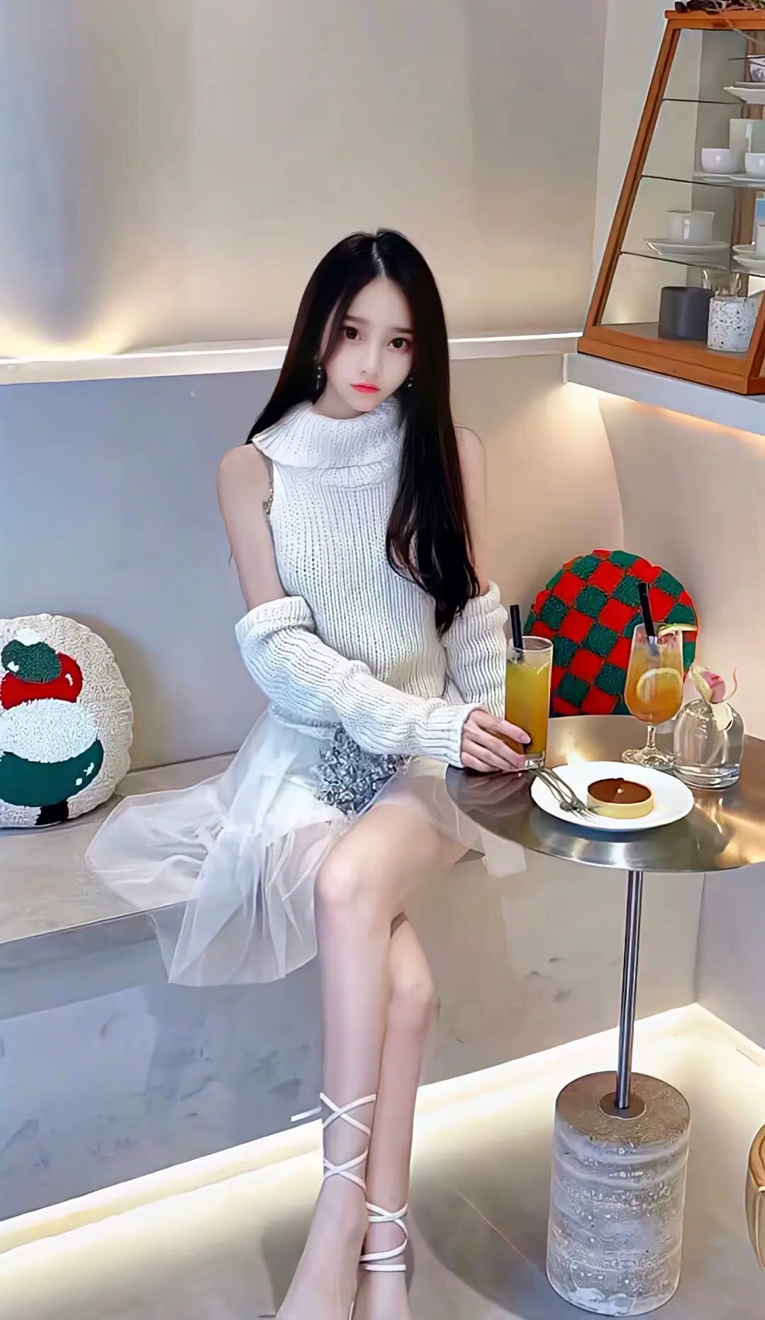 模特美女 清纯甜美 极品身材 辣妹穿搭 美图分享