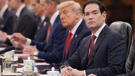 谁能想到，过去长期站在美国国会山上高喊所谓“中国威胁”的鲁比奥，2026年5月陪