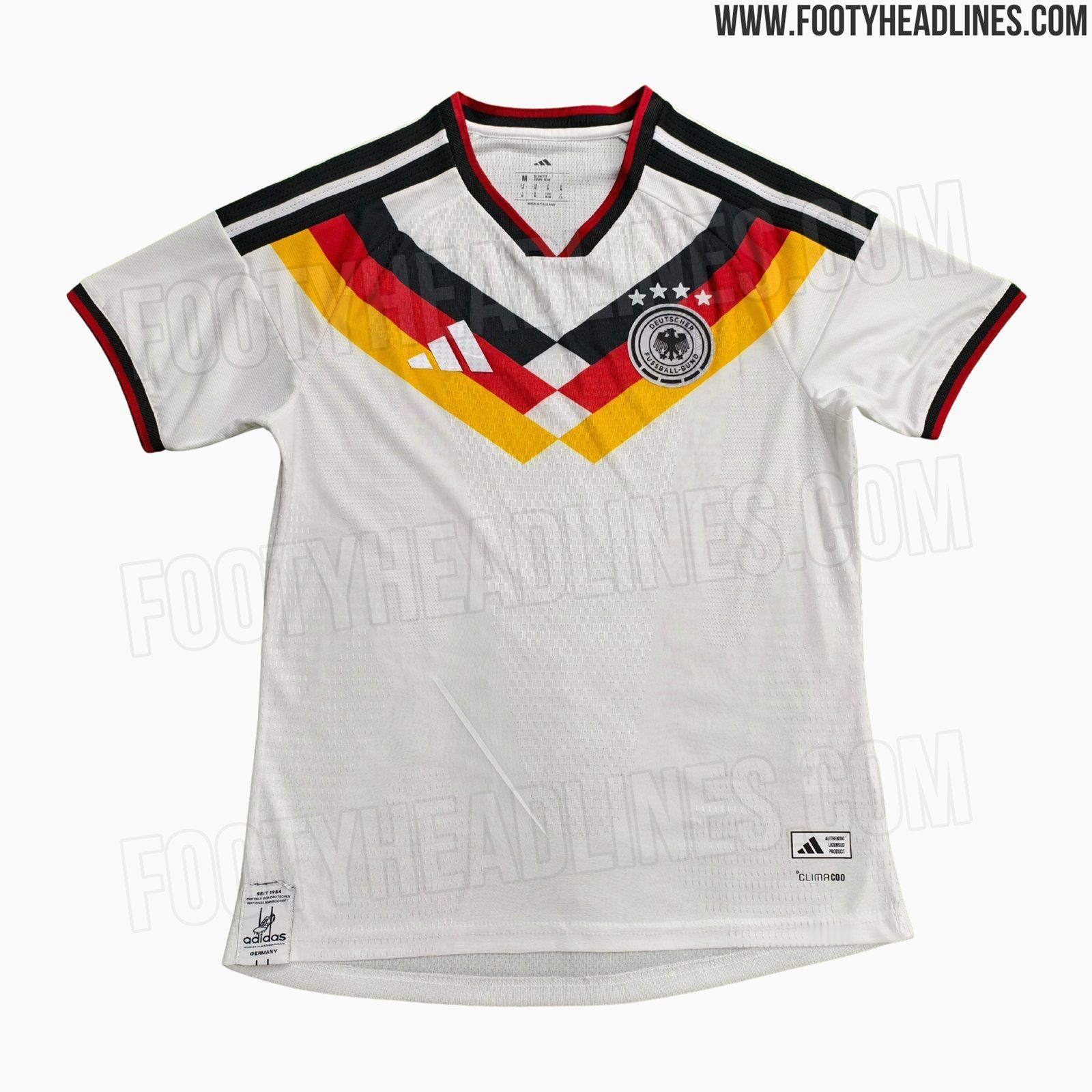 📸🇩🇪德国2026年世界杯主场球衣照片。官方预计下个月发布。 ​​​