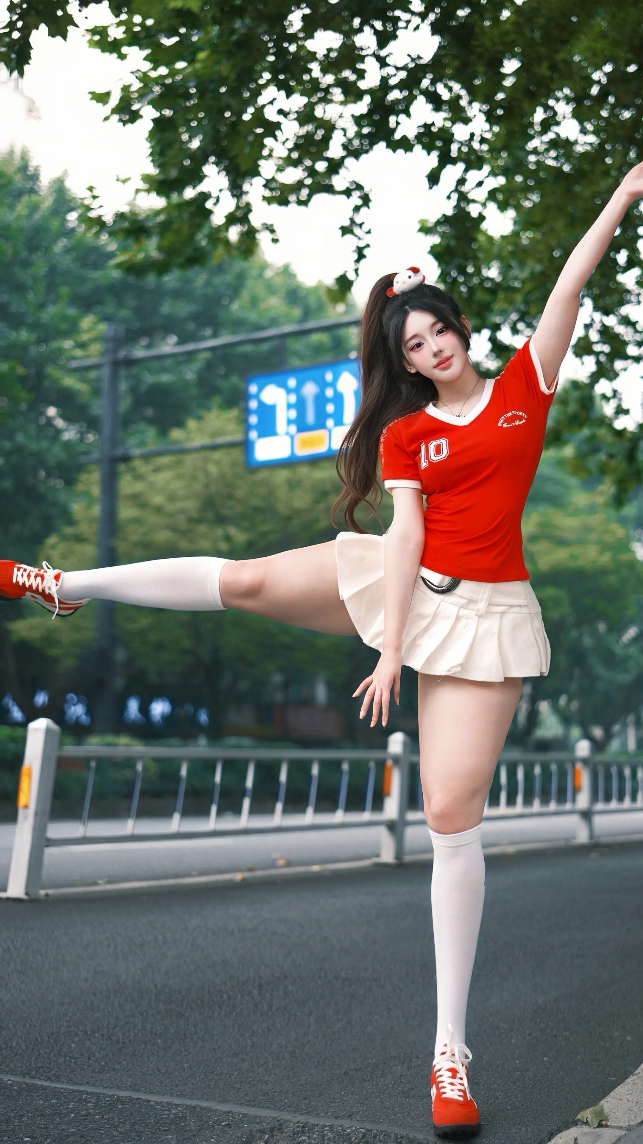 感受夏日。