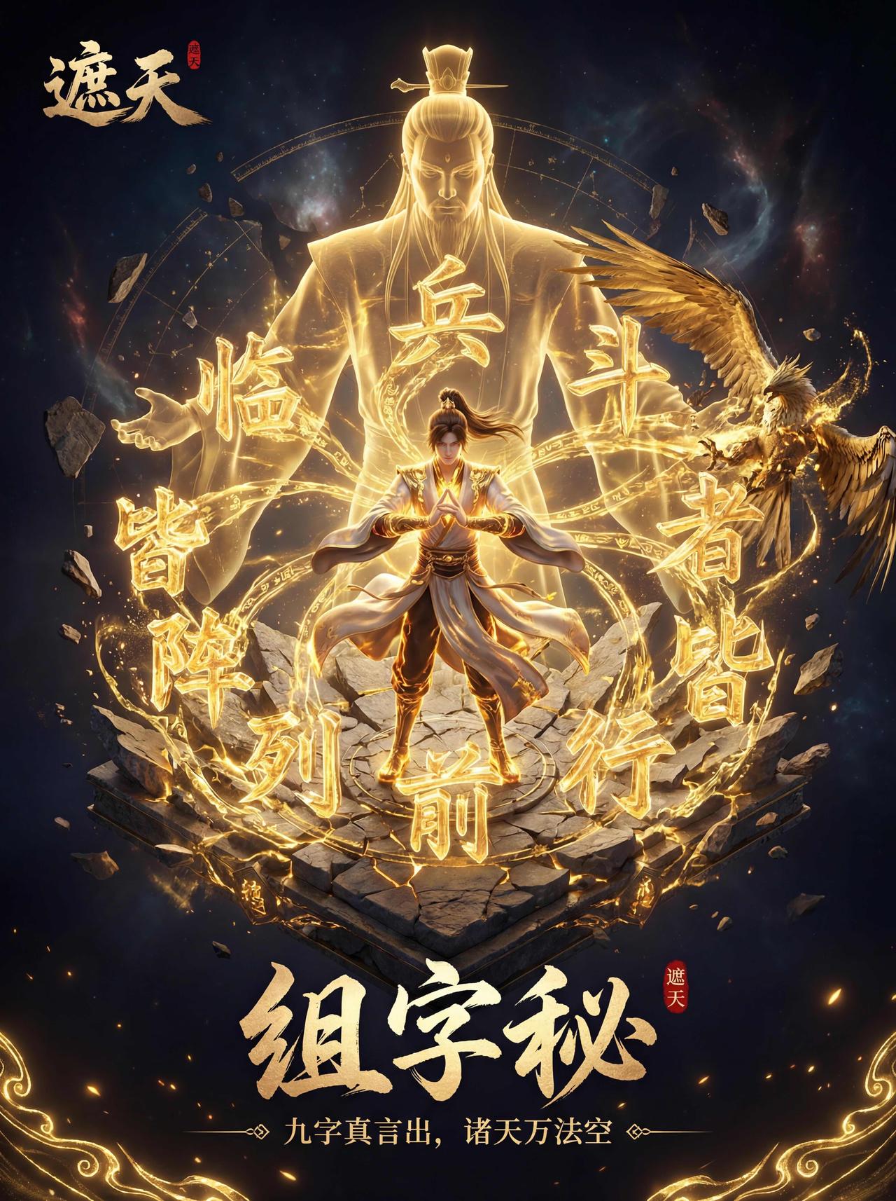 《遮天》叶凡，九秘系列登场【九秘系列】
《遮天》·叶凡·斗字秘
《遮天》·叶凡·