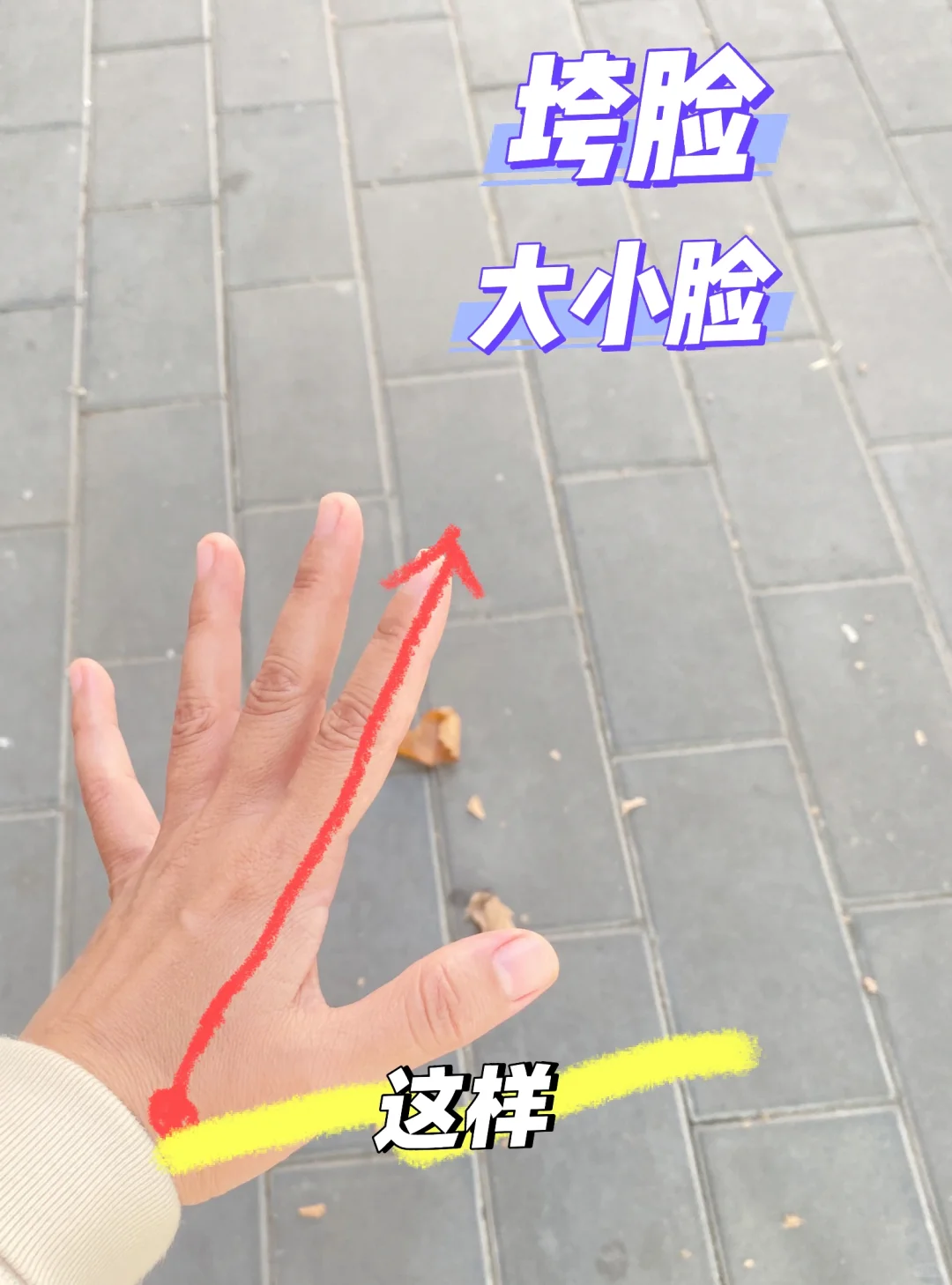 小手法大养生干货系列———垮脸大小脸
